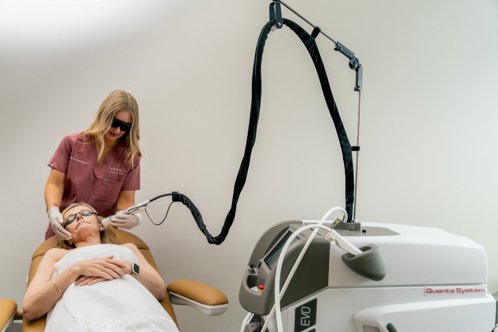 Quanta EVO laser suite at Carroll Cosmetic Club